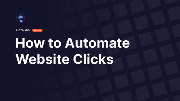 How to Automate Website Clicks