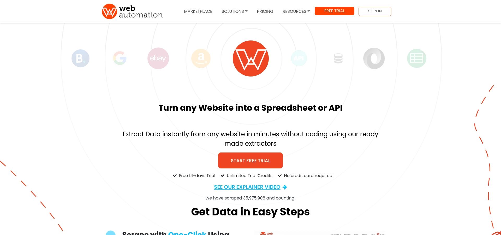 Web Data Extractor &amp; Scraper Tool | Try for FREE