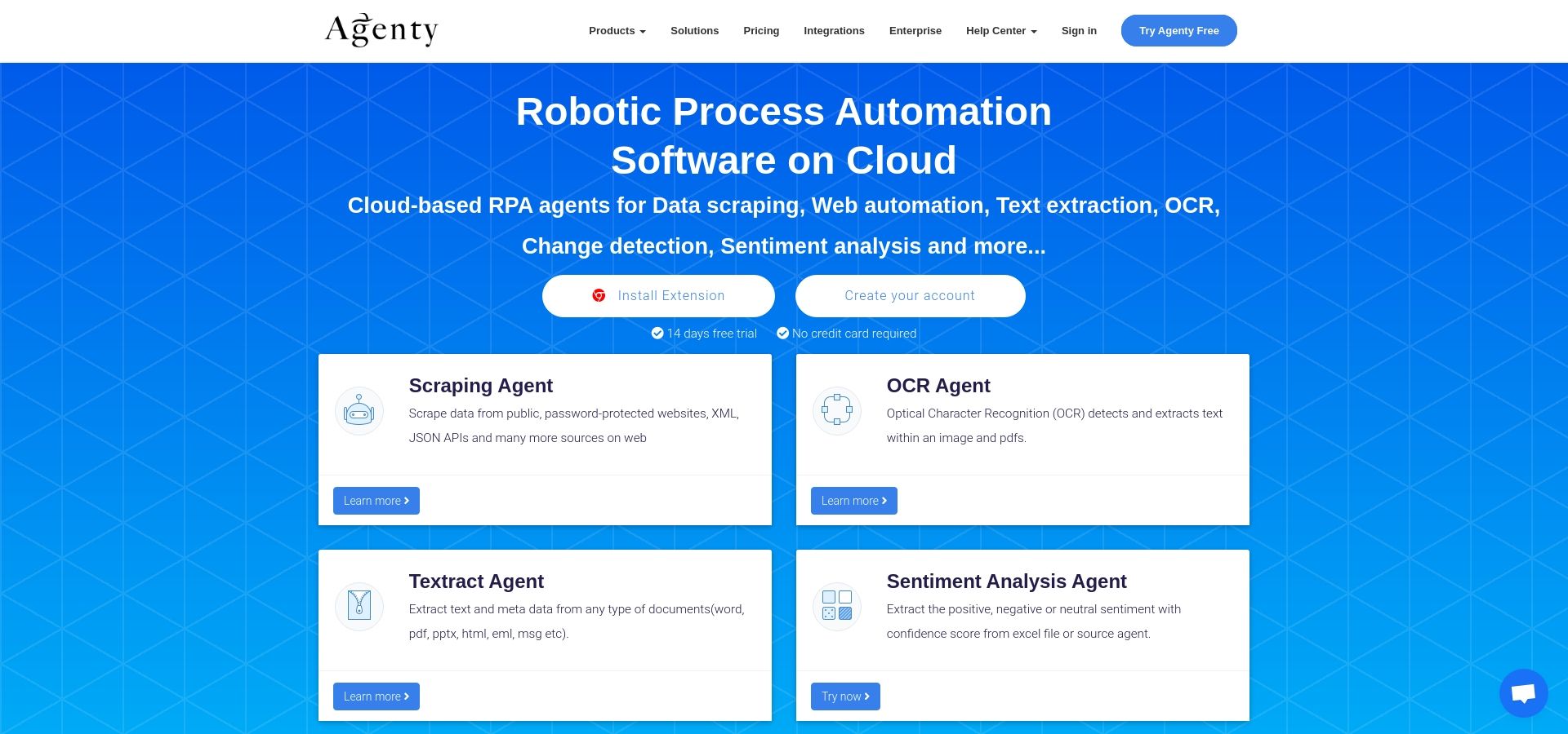 Agenty - Robotic Process Automation Software